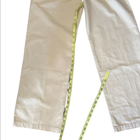 NWT Levi’s Super high rise loose khaki pleated wide leg pants size 26x30 - Picture 5 of 10